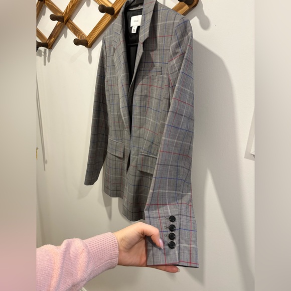 Lewit plaid wool blend blazer - Picture 7 of 8